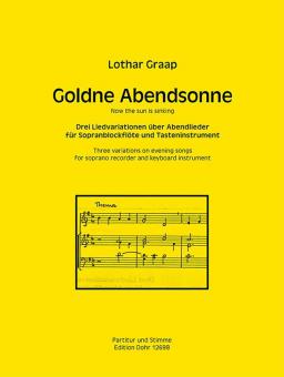 Goldne Abendsonne 