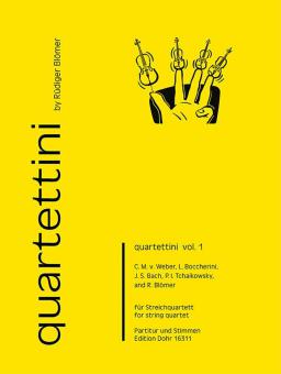 quartettini by Rüdiger Blömer Vol. 1 