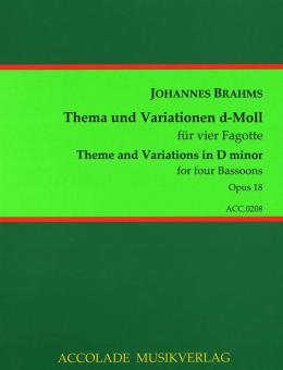 Thema und Variationen d-moll op.18 