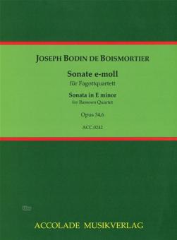 Sonate VI e-moll op.34,6 