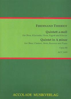 Quintet in a minor op. 80 