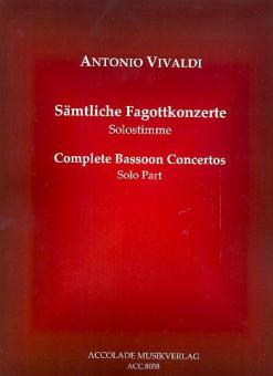 Sämtliche Fagottkonzerte Nr. 1-37 