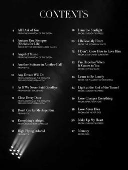 The Songs of Andrew Lloyd Webber 