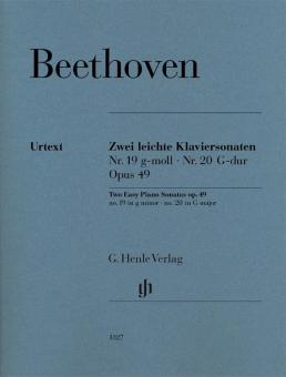 2 leichte Klaviersonaten Nr. 19 und 20 op. 49 