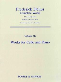 Works For Cello & Piano Volume 31c 