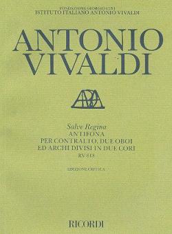 Salve Regina RV618 Score Critical Edition 