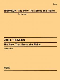 Suite from Plow Orchestra Score That Broke the Plains 