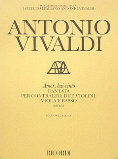 Amor Hai Vinto Cantata RV683 Cantata 