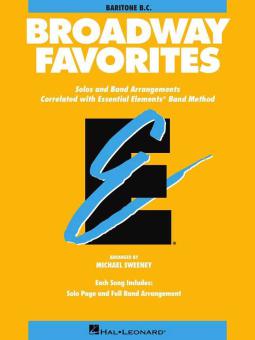 Essential Elements Broadway Favorites - Baritone BC 