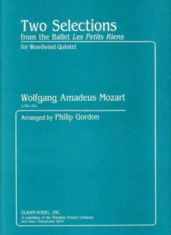 Two Selections From The Ballet Les Petits Riens 