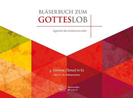 Bläserbuch zum Gotteslob - 3. Stimme (Tenor) in Es 