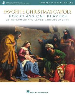 Favorite Christmas Carols for Classical Players - Trumpet and Piano 