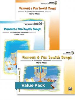Famous & Fun Jewish Songs 1-3 