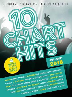 10 Charthits - Juli bis September 2018 