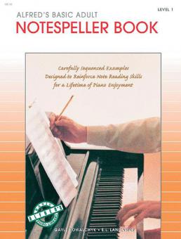 Adult Piano Course Notespeller Book Level 1 