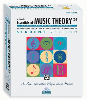 Essentials Of Music Theory: Software, Version 2.0 CD-ROM Student Version Vol. 1 