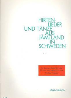 Hirtenlieder und Tänze aus Jämtland in Schweden 