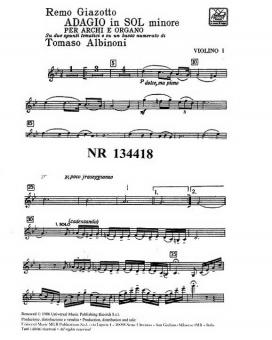 Adagio In G Minor 