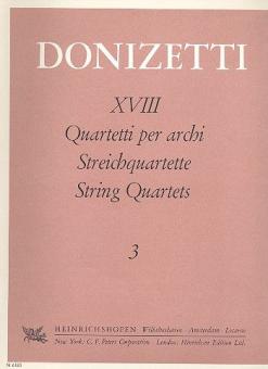 Quartett Nr. 3 in c-Moll 