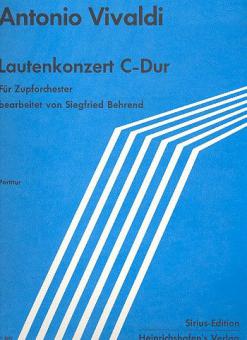 Lautenkonzert für Zupforchester 
