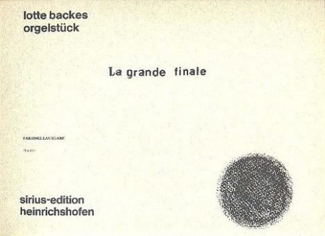 La grande finale 