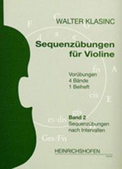 Sequenzübungen für Violine 2 
