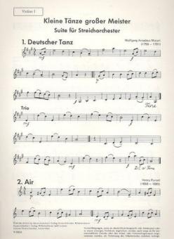 Kleine Tänze großer Meister 