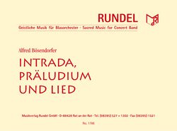 Intrada, Präludium und Lied 