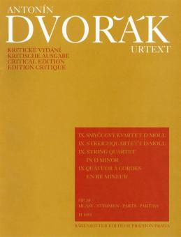 Streichquartett Nr. 9 d-Moll op. 34 