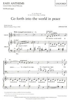 Go Forth Into The World In Peace 