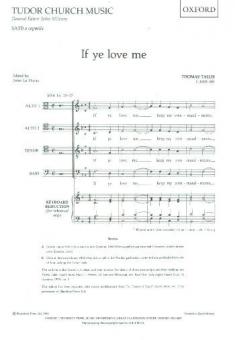If Ye Love Me 