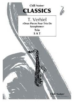 2 pièces pour Trio de Saxophones Standard