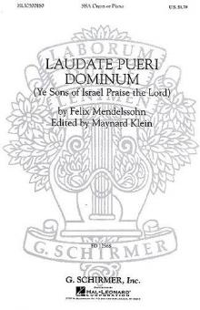 Laudate Pueri Dominum 