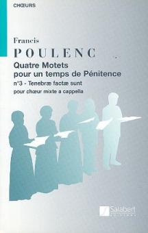 Quatre Motets pour le Temps de Penitence Nr. 3 