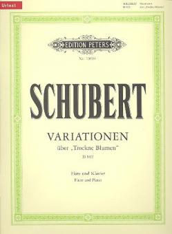 Variations on 'Trockne Blumen' D802 
