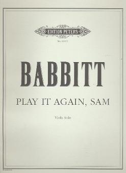 Play it again Sam 