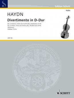 Divertimento D Major Hob.III: D 3 Standard