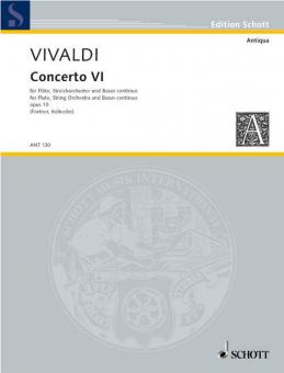 Concerto No. 6 Op. 10/6 RV 437/PV 105 Standard