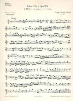 Concerto a quattro D Minor TWV 43: d 3 Standard