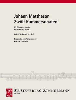 Twelve Chamber Sonatas Vol. 1 Standard