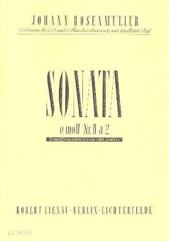 Sonata 2 E minor a 2 