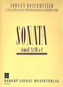 Sonata 7 D minor a 4 