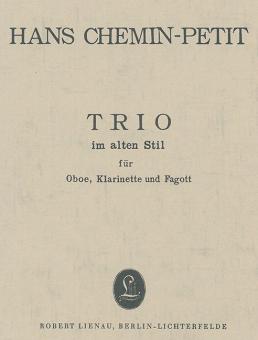 Trio in the Traditional Style 