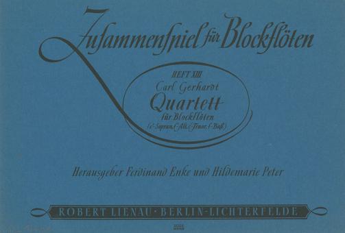 Recorder Quartet 
