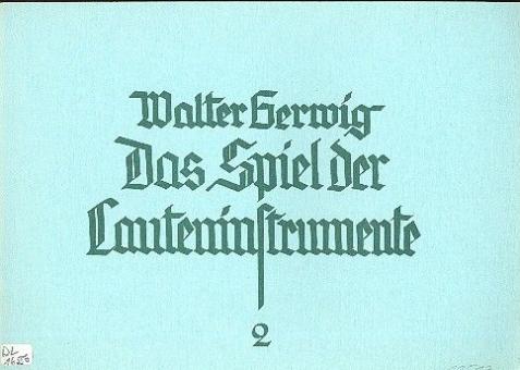 Das Spiel der Lauteninstrumente Heft 2 