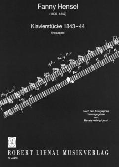 Klavierstücke 1843-44 von Fanny Hensel im Alle Noten Shop kaufen