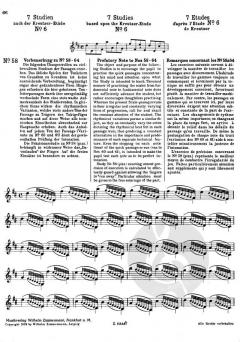 100 Technische Paraphrasen über Kreutzer-Etüden Band I Heft 2 von Maxim Jacobsen 