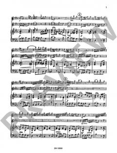 Triosonate c-Moll von Johann Joachim Quantz für Flöte (1. Violine), Oboe (2. Flöte/2. Violine) und Klavier im Alle Noten Shop kaufen