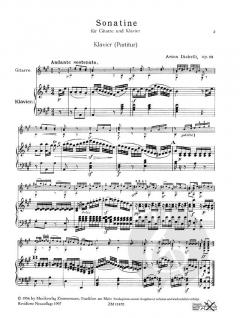 Sonatine op. 68 von Anton Diabelli 