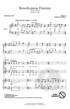 Benedicamus Domino von Thomas Juneau (Download) 